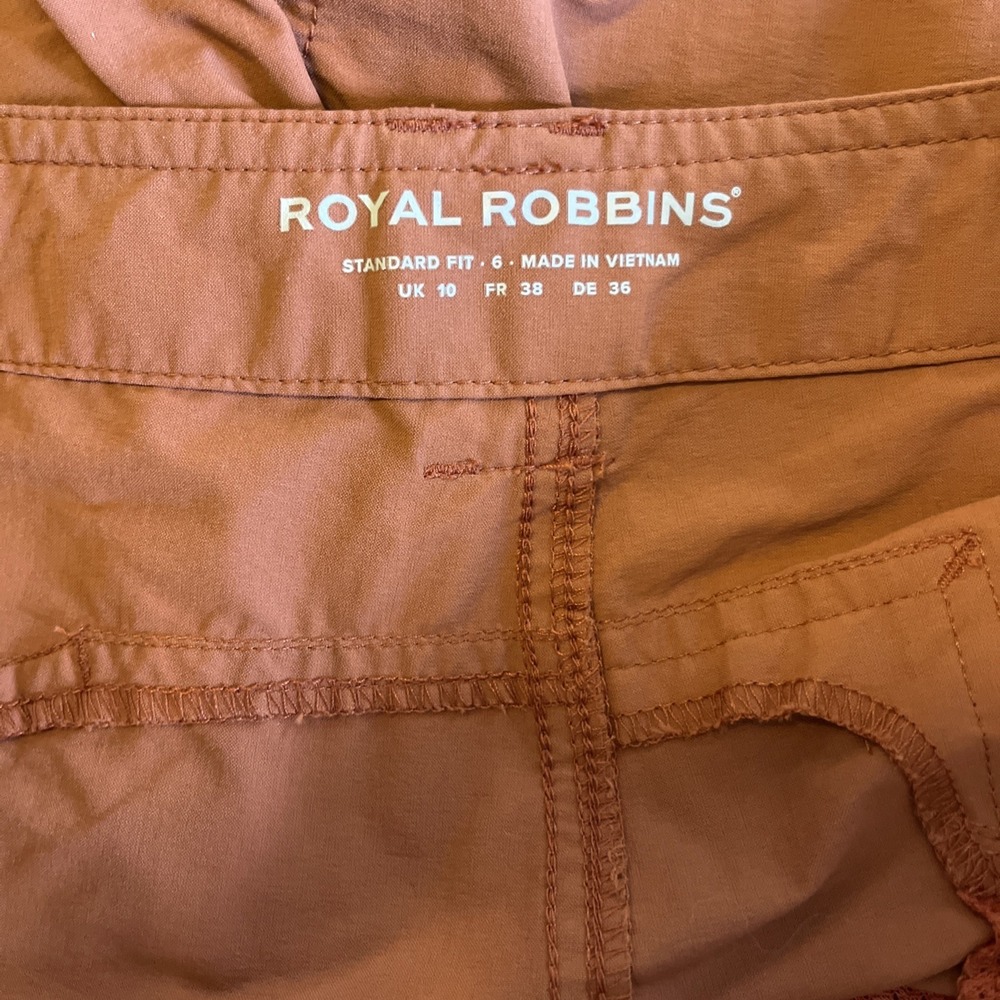 Royal Robbins Women's Orange Shorts - Picture 8 of 11